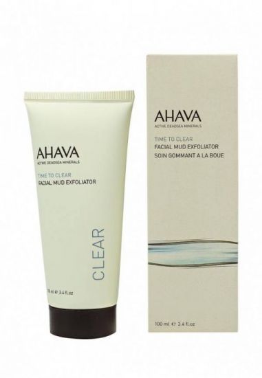 Ahava Time To Clear Грязевый скраб для лица 100 мл