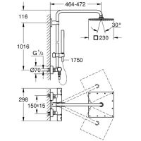 схема Grohe Euphoria System 26187000