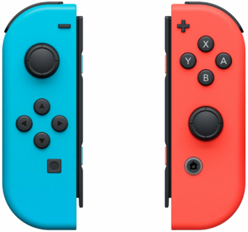 Игровая приставка Nintendo Switch rev.2 32 ГБ, неоновый синий/неоновый красный (РСТ)