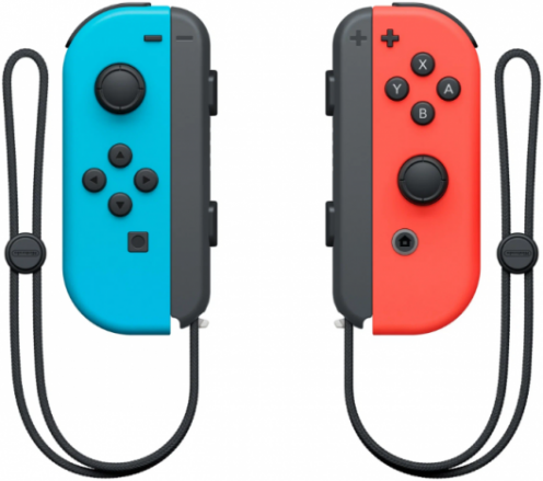 Игровая приставка Nintendo Switch rev.2 32 ГБ, неоновый синий/неоновый красный (РСТ)