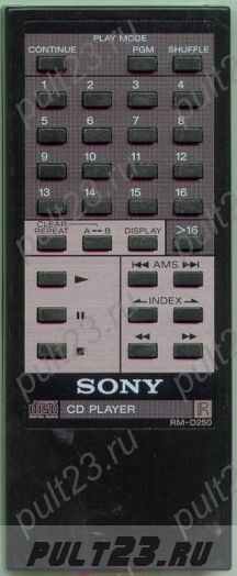 SONY RM-D250, CDP-32, CDP-48, CDP-550