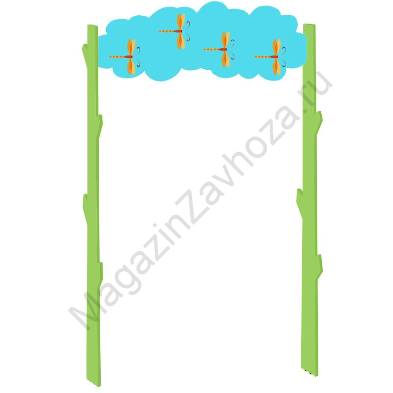 СТОЙКА ЗОНИРОВАНИЯ 5 СТЕЛЛАЖ 10