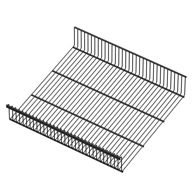 Полка - корзина проволочная, серия 460, L=450, черный