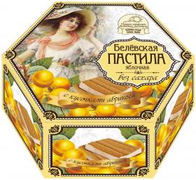 Белёвская пастила без сахара с кусочками абрикоса