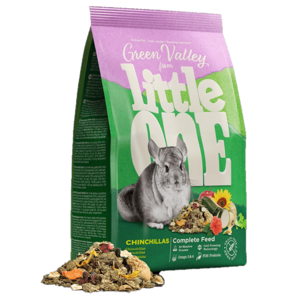 Корм для шиншилл Little One Green Valley Chinchillas из разнотравья 750 гр