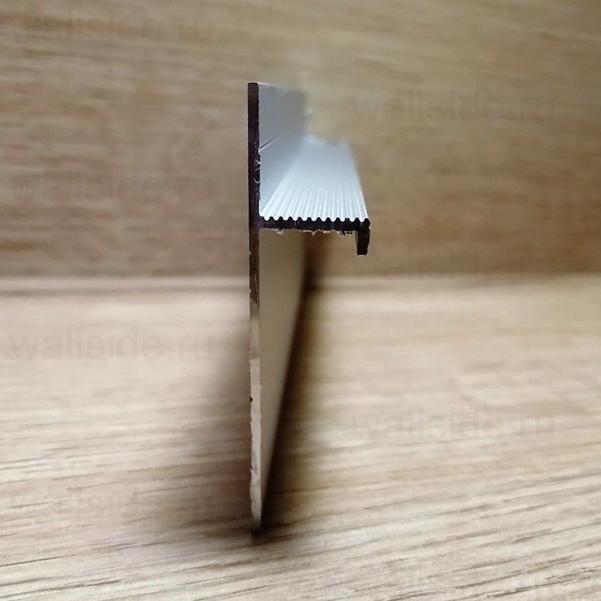 Скрытый плинтус Евротрим 5957.01 анодированный серебро