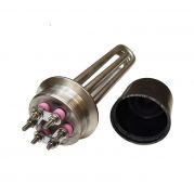 ТЭН 3 кВт под кламп 2" (черный колпачек)