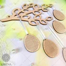 Virena НІП_205 Комплект фигурок пасхальных из дерева для вышивки бисером купить оптом в магазине Золотая Игла