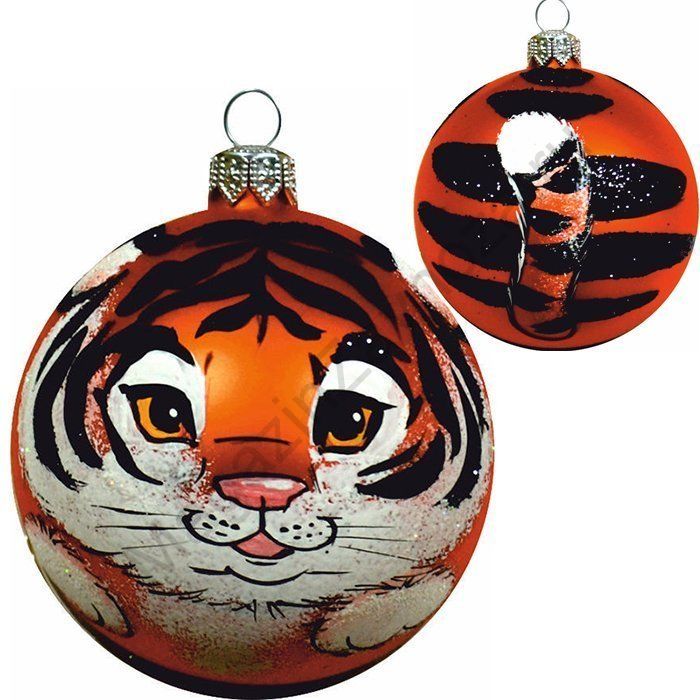 Шар 80мм Хвост трубой