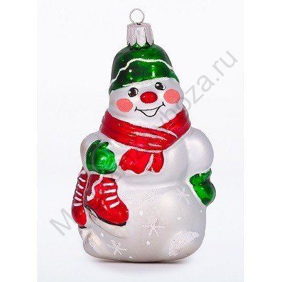 Ел.укр. Снеговик с коньками 82мм С1844