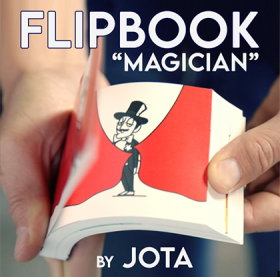 FLIP BOOK MAGICIAN (Gimmick and Online Instructions) by JOTA