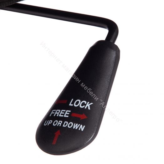 Кресло DRIVER (22) кож/зам/ткань, черный/черный , 36-6/TW-11