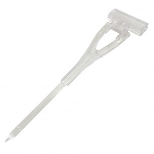 Ценникодержатель-игла с зубчатым зажимом