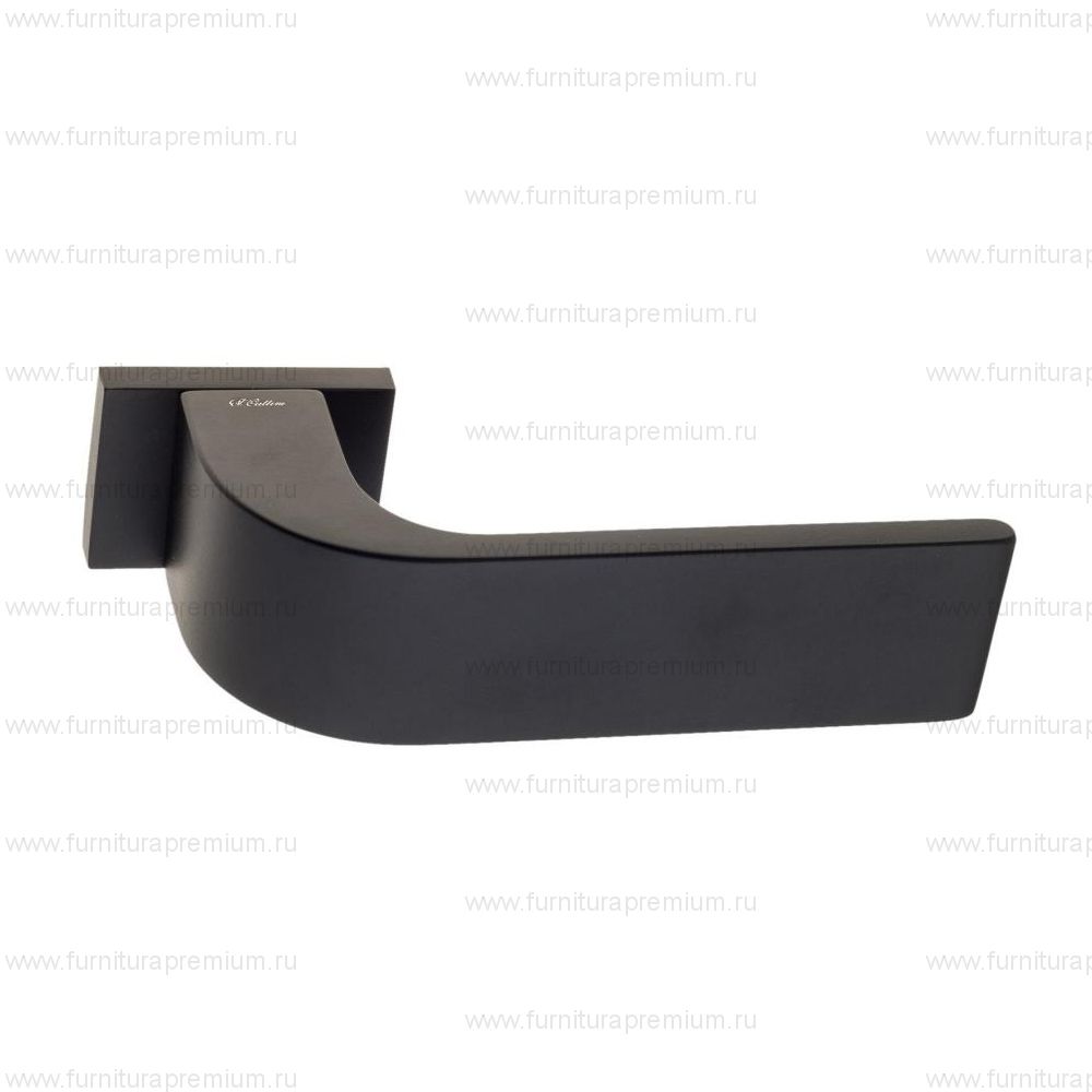 Черная дверная ручка Fratelli Cattini CLO-6 Black