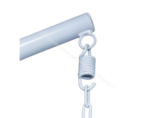 Подвесное Кресло Leset Саона каркас Белый подушка Зеленое яблоко