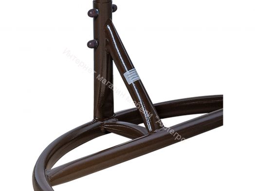 Подвесное Кресло Leset Саона каркас Коричневый подушка Бежевая