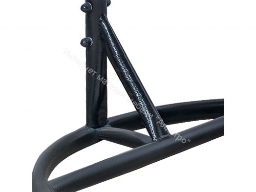 Подвесное Кресло Leset Саона каркас Черный подушка Светло-серая