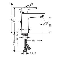 схема Hansgrohe Talis E 71710700