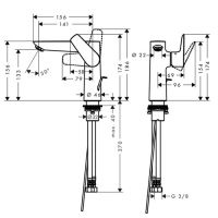 схема Hansgrohe Talis E 71754000