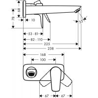 схема Hansgrohe Talis E 71734670