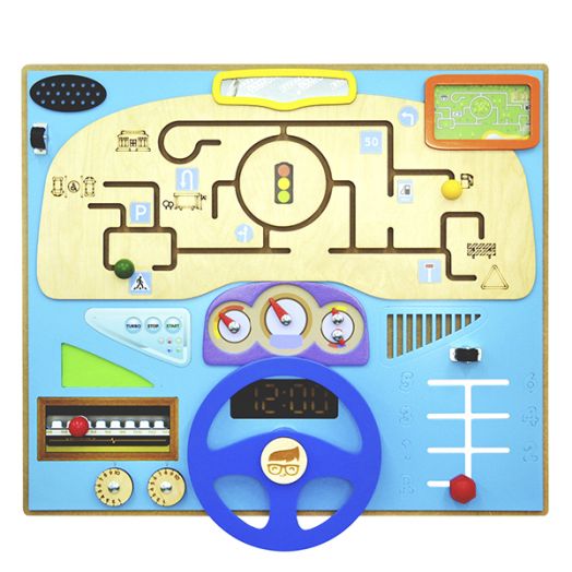 БЗП-001 Бизиборд «ПДД» (700х640 мм)