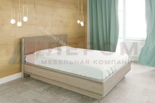 Карина Кровать КР-1013 (1,6х2,0) с П/Мех. и мягким изголовьем