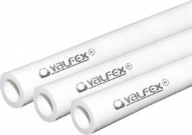 Труба полипропиленовая Д 25х2,3мм, SDR 6 (PN 10) Valfex (цена за пог. метр)