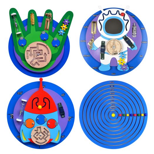 БЗК-030 Бизиборд «Спутник» (620х515 мм)