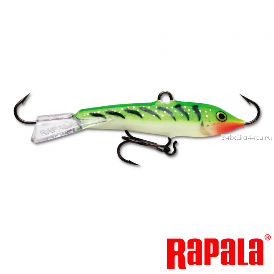 Балансир Rapala Minnow Jigging Rap W02 20 мм / 4 гр / цвет: GGT