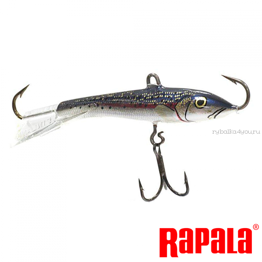 Балансир Rapala Minnow Jigging Rap W07 70 мм / 14 гр / цвет: BLM