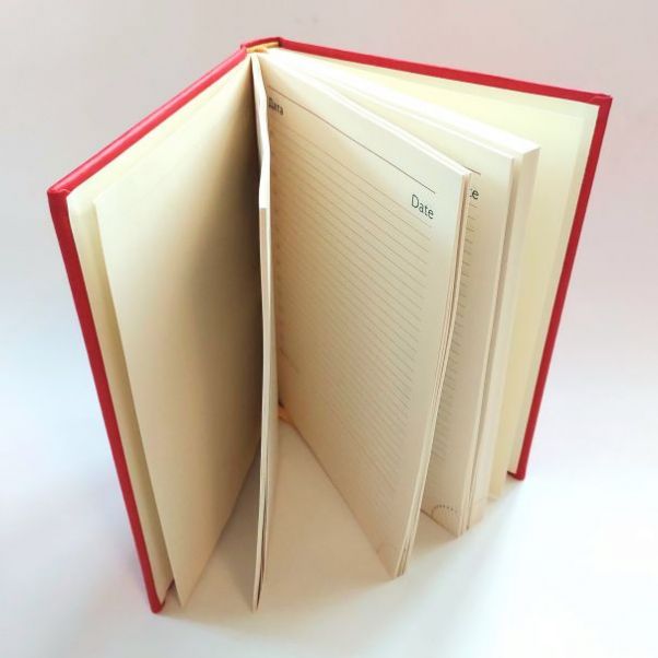 Ежедневник Brand красный