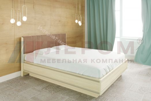 Карина Кровать КР-1014 (1,8х2,0) с П/Мех. и мягким изголовьем