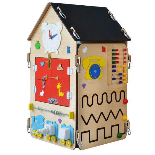 БСД-01 Бизиборд «Супер Домик» (800х490х450 мм)