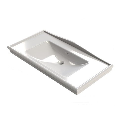 Изображение Раковина консольная AET ITALIA PRINCESS CONSOLLE SMALL с площадкой под смеситель L490T1RPV1