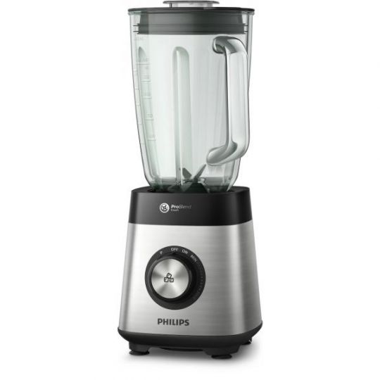 Стационарный блендер Philips HR3571/90, серебристый/черный