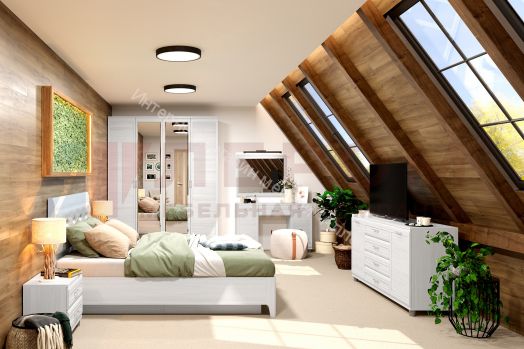 Шкаф ШК-2804 для одежды и белья Мелисса