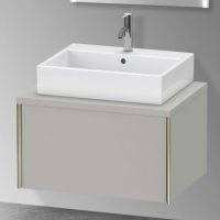 Тумба Duravit Xviu 40 х 73,2 х 54,8 для консоли с одним выдвижным отделением XV5911 схема 1