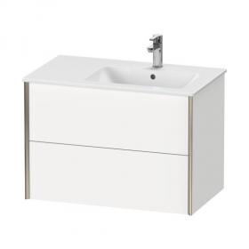 Подвесная тумба Duravit Xviu 56x81x48 с двумя верхними ящиками XV4159 ФОТО