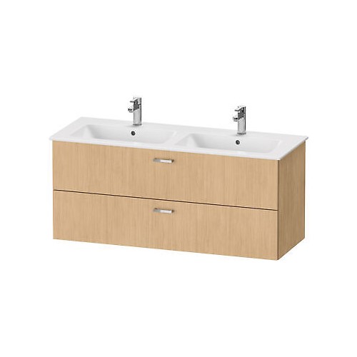 Изображение Тумба для двух раковин Duravit Xbase XB613 с двумя верхними ящиками