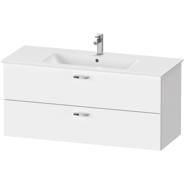 Подвесная тумба Duravit Xbase XB612 с двумя выдвижными ящиками ФОТО