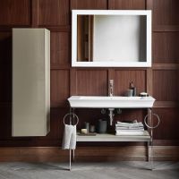 Зеркало с подсветкой Duravit White Tulip с сенсорным выключателем WT705 схема 1