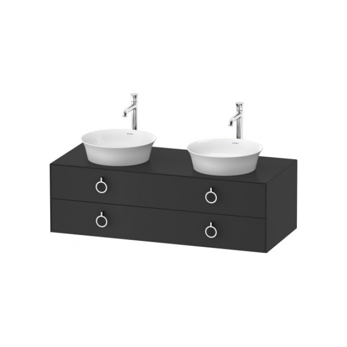 Изображение Подвесная тумба Duravit White Tulip 40,8x130x55 для двух раковин WT4993B