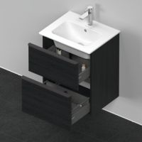 Компактная подвесная тумба Duravit D-Neo 62,5x51x45,2 для раковин ME by Starck схема 3