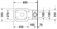 Унитаз Duravit Серия 1930 022709 схема 2