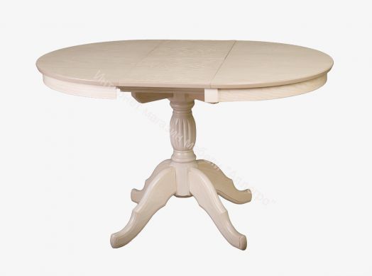 Стол раздвижной "Лилия" Беленый дуб