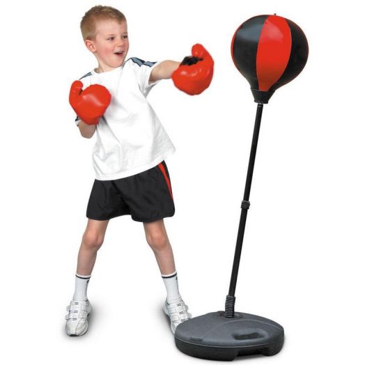 Боксерская груша надувная Punching Ball Set