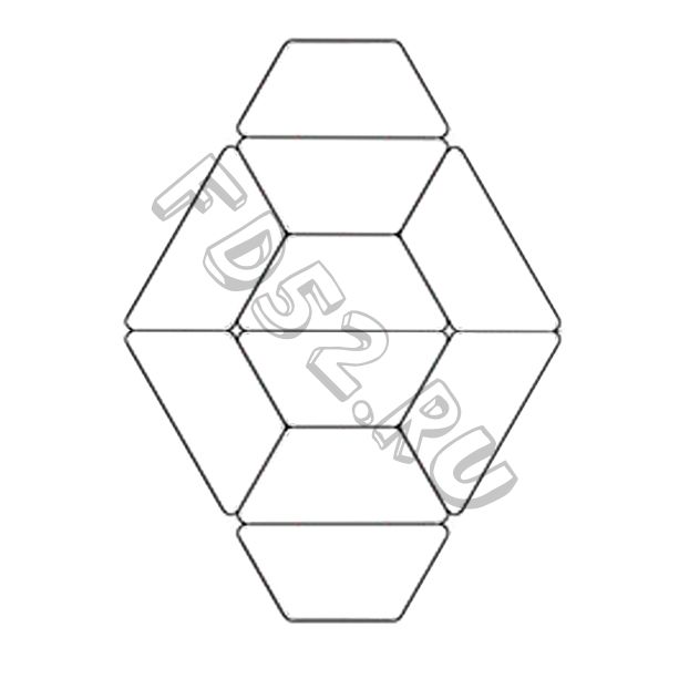 ВАРИАНТ УСТАНОВКИ ИЗ 10 СТОЛОВ ВАРИАНТ 3 (3330х2540мм)