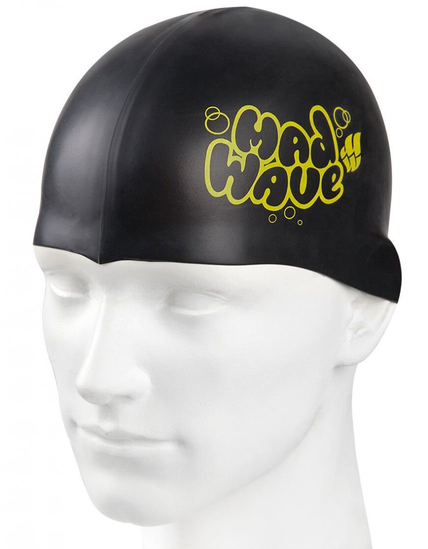 Шапочка для плавания силиконовая Mad Wave Silicone Junior Solid