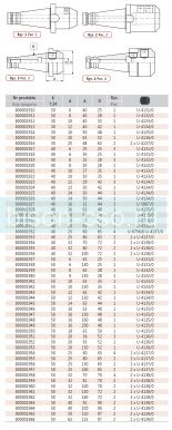 Оправка для фрез 7620-30-16-50 кон.30/16 Bison Bial