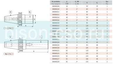 Втулка переходная 1681AD-30-2-60 Bison Bial